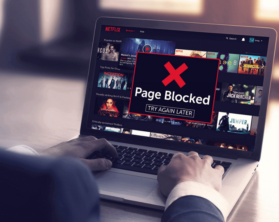 Blocked page