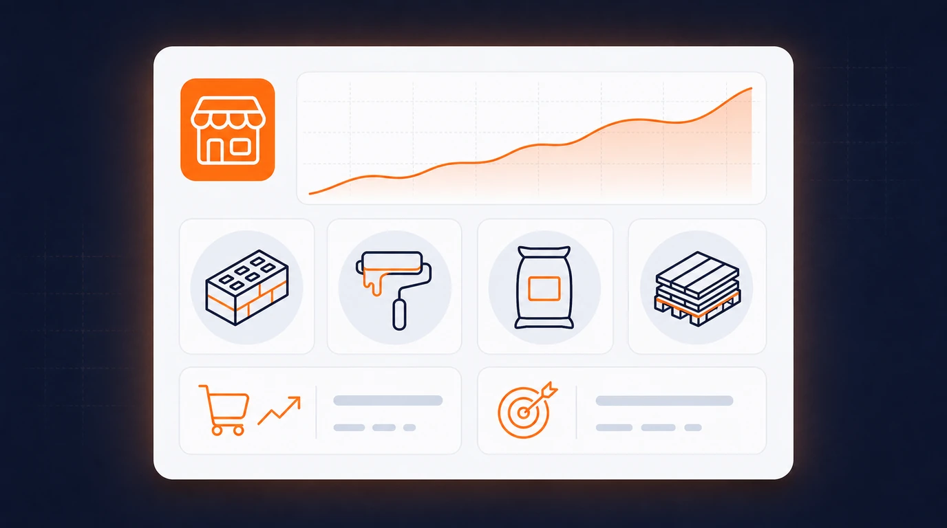 Online-Marketing für Baustoff- & Baumaterial-E-Commerce