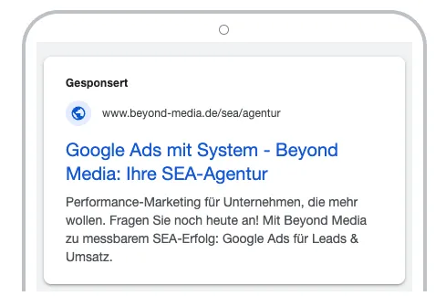 Die Google Ads Keyword-Optionen
