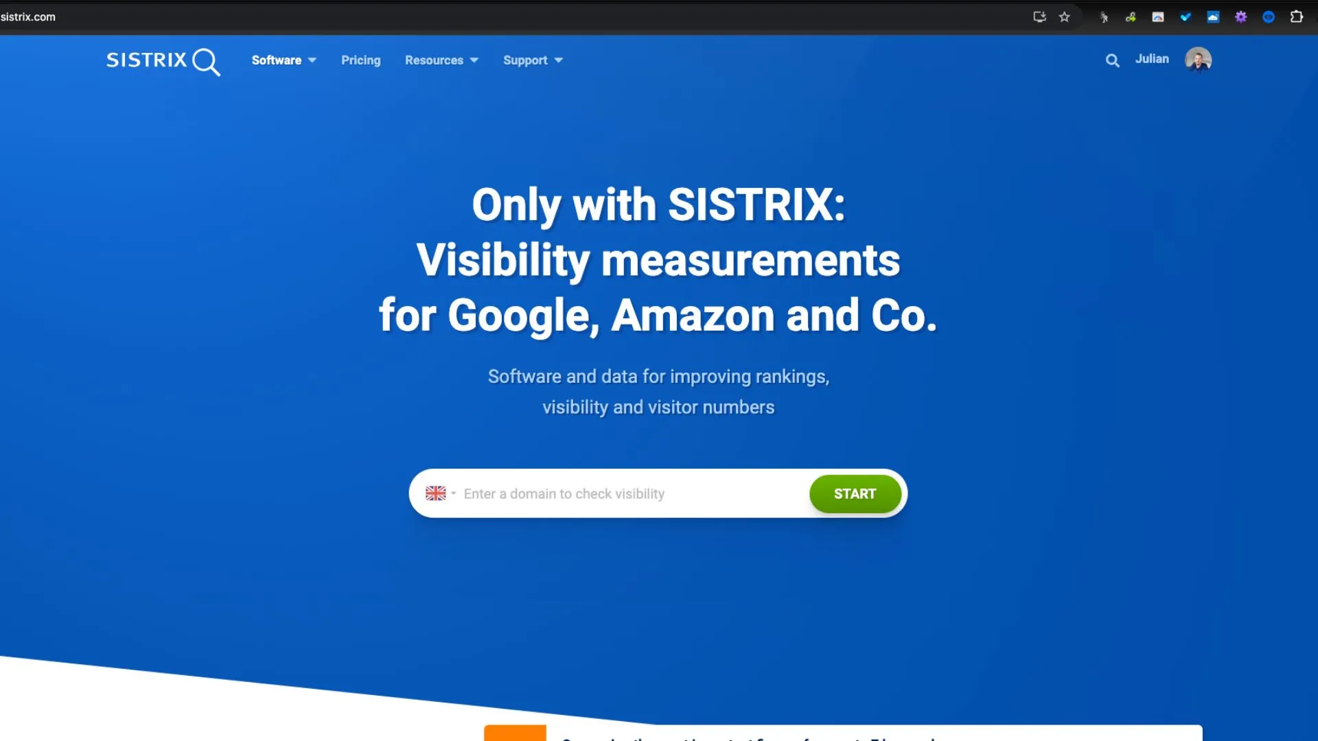 SISTRIX Sichtbarkeitsindex ▷ SEO-Erfolg messen
