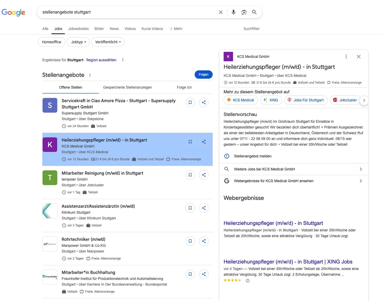 Google for Jobs für Ihr Recruiting nutzen