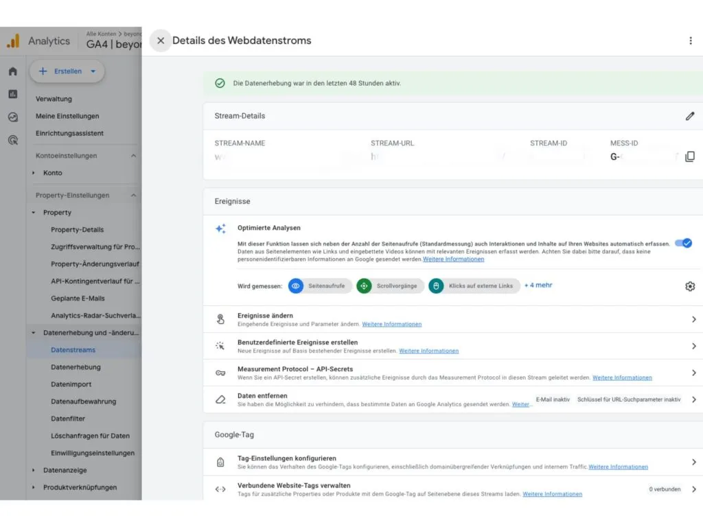 Google Analytics 4 & Google Tag Manager einrichten