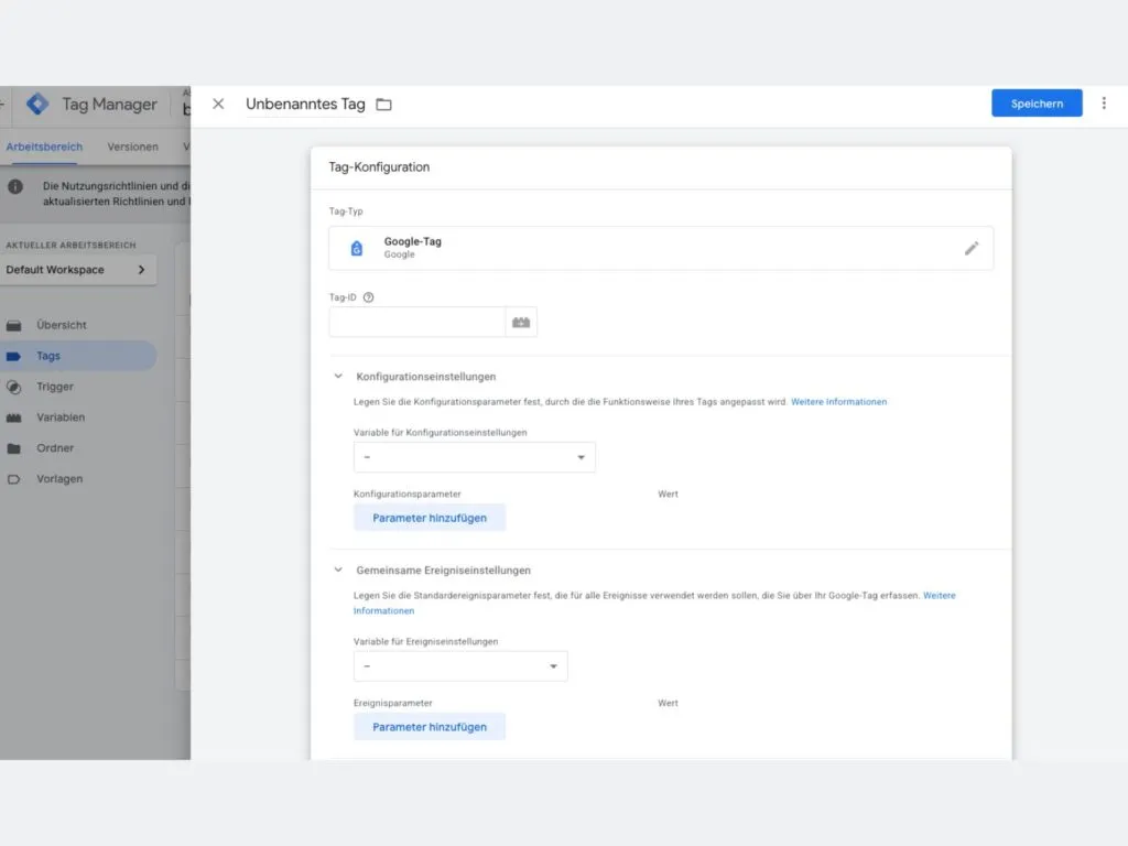 Google Analytics 4 & Google Tag Manager einrichten