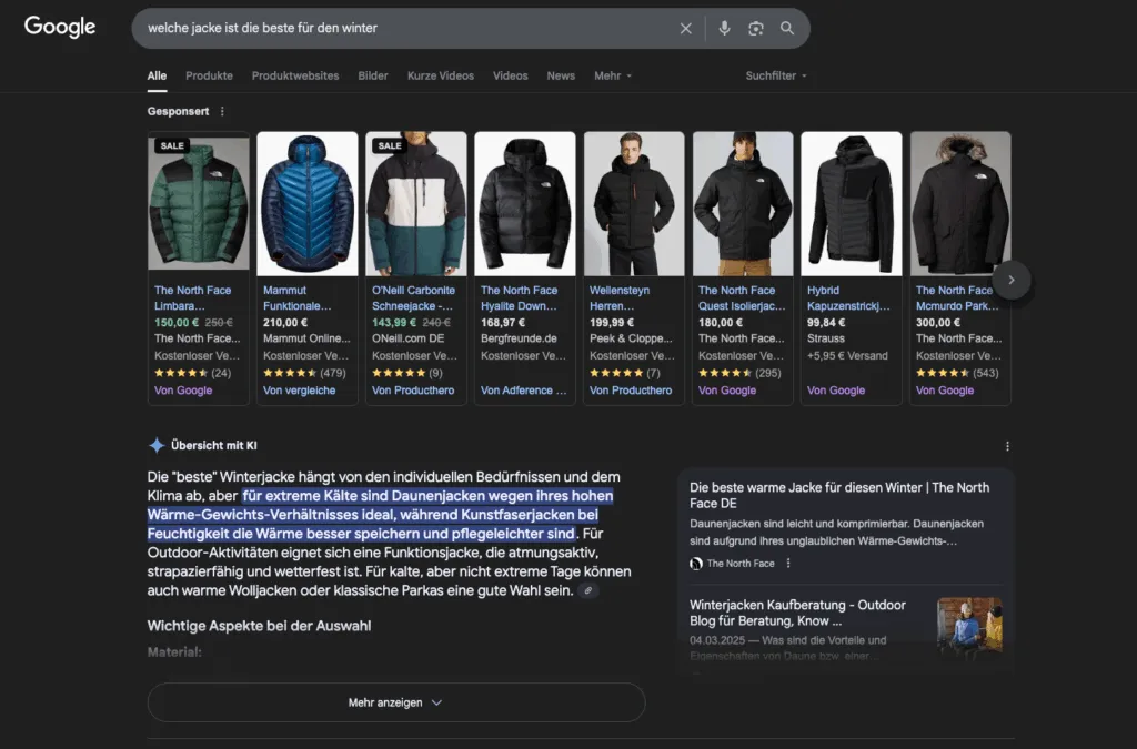 AI Overviews in Google Search