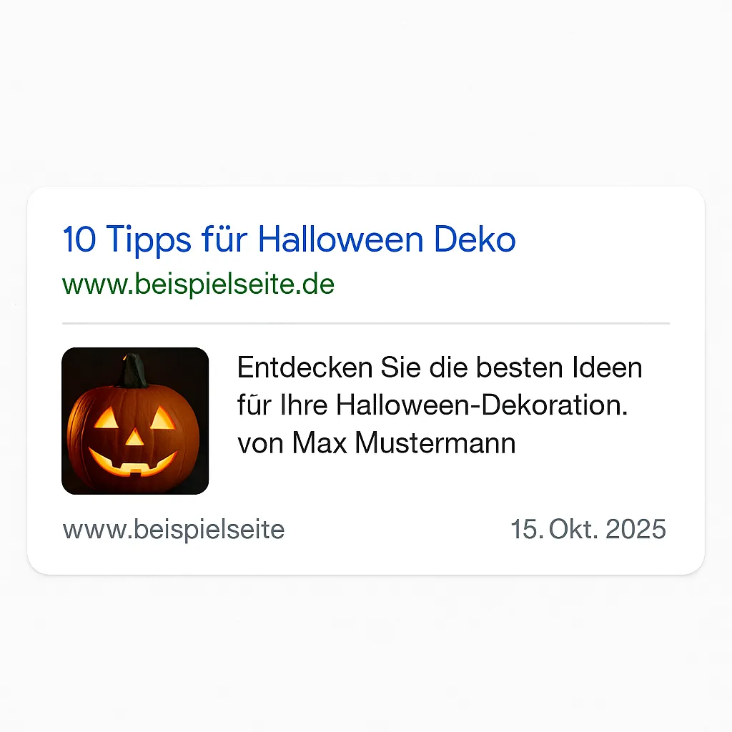Schema Markup - - - Google-Rich-Results nutzen