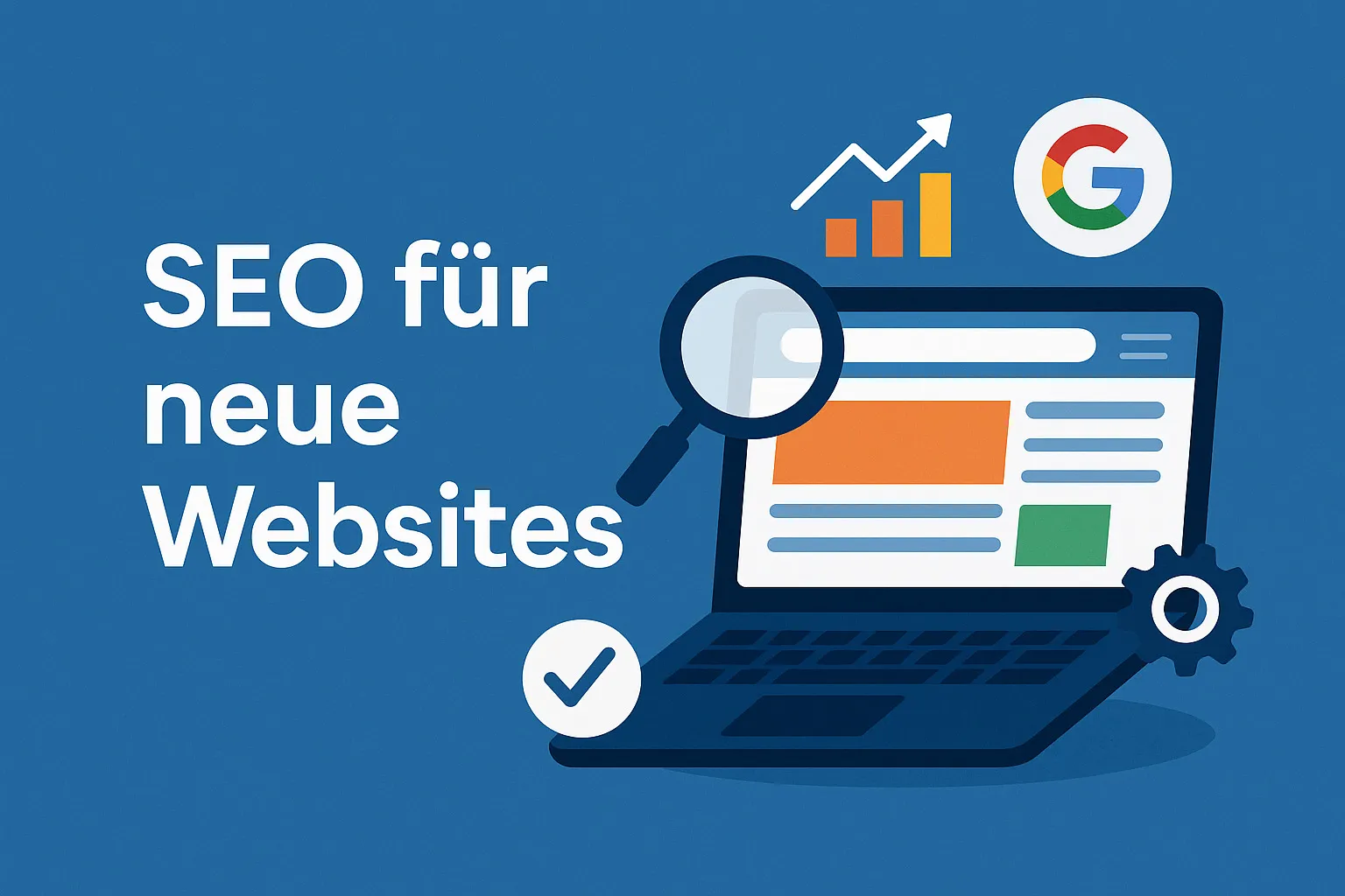 SEO für neue Websites ▷ Jetzt durchstarten